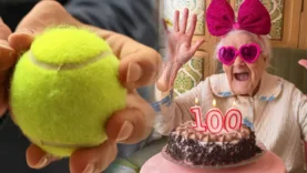 100 yaşın sırrı avucunuzda! Sağlığınızı ele veriyor, tek gereken bir tenis topu