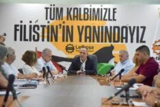 Lefkoşa Türk Belediyesi’nden Gazze’ye destek