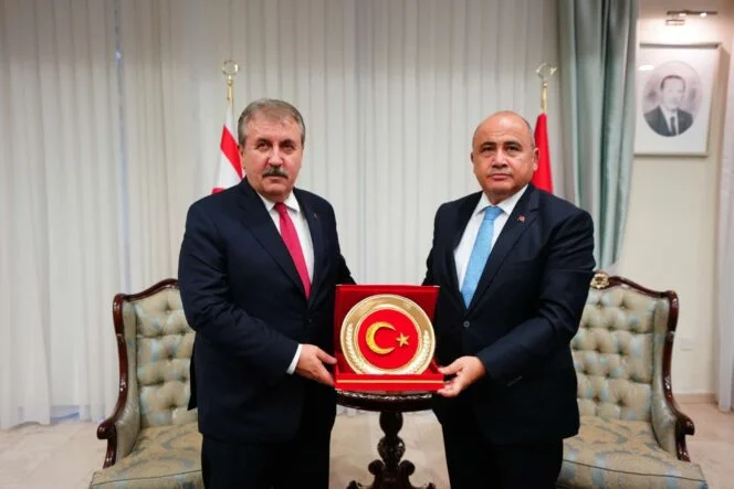 BBP Genel Başkanı Destici, KKTC'de temaslarda bulundu
