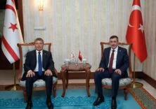 Başbakan Ünal Üstel, Türkiye Cumhuriyeti Cumhurbaşkanı Yardımcımız Sayın Cevdet Yılmaz’la bir araya geldi.