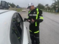 58 arac trafikten men edildi